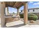 Outdoor kitchen with built-in grill, perfect for outdoor cooking and entertaining at 10747 W Via Del Sol --, Peoria, AZ 85373