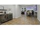 Entryway with tiled flooring leads to the open kitchen and dining area at 1249 E Desert Park Ln, Phoenix, AZ 85020
