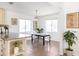 Eat-in kitchen dining area with natural light and seating for four at 1330 E Monte Vista Rd, Phoenix, AZ 85006