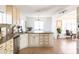 Bright kitchen with an island, stainless steel appliances, and open layout at 1330 E Monte Vista Rd, Phoenix, AZ 85006