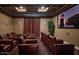 Enjoy movie nights in the home theater, with leather seating and a large screen at 1367 S Country Club Dr # 1127, Mesa, AZ 85210