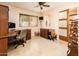 Office features tile floors, natural light, and ample room for a workspace at 16425 N 46Th Dr, Glendale, AZ 85306