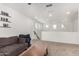 Cozy bonus room with carpeting, recessed lighting, neutral walls, and large windows at 1806 W Fetlock Trl, Phoenix, AZ 85085