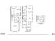Detailed two-story floor plan includes a great room, three bathrooms, and four bedrooms at 21244 N 58Th St, Phoenix, AZ 85054