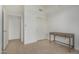 Bright bedroom features neutral tile floors, and closet with sliding doors at 2302 N Central Ave # 206, Phoenix, AZ 85004