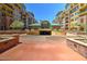 Impressive entrance to a secure building with landscaped surroundings for added appeal at 2302 N Central Ave # 206, Phoenix, AZ 85004