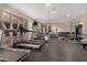 Well-equipped community gym with treadmills, elliptical machines, and free weights at 2302 N Central Ave # 206, Phoenix, AZ 85004