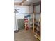 Well organized storage area equipped with shelving for organizing tools, cleaning supplies and more at 303 S Recker Rd # 247, Mesa, AZ 85206