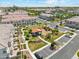 Aerial shot of a community park and townhomes at 4077 S Sabrina Dr # 30, Chandler, AZ 85248