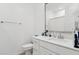 Bathroom with white cabinetry, vanity and quartz counters at 4077 S Sabrina Dr # 30, Chandler, AZ 85248