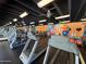 On-site gym with cardio equipment, free weights, and a wall of mirrors at 4750 N Central Ave # R3, Phoenix, AZ 85012