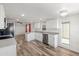 Well-lit kitchen features stainless steel appliances and view to the dining area at 535 S Alma School Rd # 17, Mesa, AZ 85210