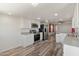 Open-concept kitchen with stainless steel appliances and lots of counter space at 535 S Alma School Rd # 17, Mesa, AZ 85210