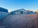 Spacious backyard with potential for landscaping and outdoor activities at 6064 E Artemis Dr, Florence, AZ 85132