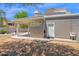This is the backyard of the property, showcasing the patio and outdoor space at 1130 S Surfside Dr, Gilbert, AZ 85233