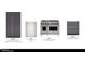 A range of modern kitchen appliances including a refrigerator, dishwasher, and gas range at 13202 N 76Th Pl, Scottsdale, AZ 85260