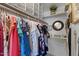 This walk-in closet has ample storage space and organizational features for clothing, shoes, and accessories at 16636 S 22Nd St, Phoenix, AZ 85048