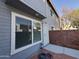 Inviting outdoor patio featuring comfortable seating and a secure gated entrance at 2301 E University Dr # 233, Mesa, AZ 85213