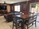 Living room and dining room area with view of backyard and patio area at 2411 W Lucia Dr, Phoenix, AZ 85085
