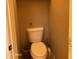Toilet room with toilet and light beige colored walls at 2411 W Lucia Dr, Phoenix, AZ 85085