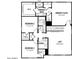 Second-floor plan featuring the owner's suite, two additional bedrooms, a loft, two baths and laundry area at 24249 W Agora Ln, Buckeye, AZ 85326