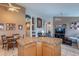 Kitchen island offers seamless layout with living and dining room at 31017 N 41St Pl, Cave Creek, AZ 85331