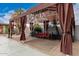 Covered poolside cabana with soft seating and tables at 4750 N Central Ave # G3, Phoenix, AZ 85012