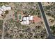 Desert oasis with a stunning pool and well-manicured landscaping at 7728 E Mary Sharon Dr, Scottsdale, AZ 85266