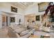 Open floor plan showing living room, dining area, and elegant decor at 7728 E Mary Sharon Dr, Scottsdale, AZ 85266