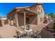 Backyard patio area perfect for outdoor dining and entertaining at 8802 E University Dr # 28, Mesa, AZ 85207