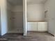 Bathroom showcasing a shower and white vanity, awaiting your personalized finishes and design choices at 9532 W Parkway Dr, Tolleson, AZ 85353