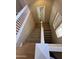 A view from the top of the carpeted staircase at 970 W Leah Ln, Gilbert, AZ 85233