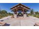 Beautiful picnic pavilion in a community park with lush green landscaping at 10221 E Wavelength Ave, Mesa, AZ 85212