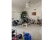 Large living room with high ceilings, bright light, and an open layout at 12955 E Sahuaro Dr, Scottsdale, AZ 85259