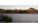 Backyard landscaping showcasing peaceful mountain views to the north at 12955 E Sahuaro Dr, Scottsdale, AZ 85259