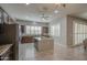 Spacious kitchen boasts a center island, stainless steel appliances, and sleek countertops at 189 N Rainbow Way, Casa Grande, AZ 85194