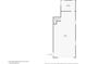 Floor plan showcasing the layout of the detached garage with storage space at 21131 E Excelsior Ave, Queen Creek, AZ 85142