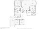 Main floor plan showcasing the layout of the main living areas and bedrooms at 21131 E Excelsior Ave, Queen Creek, AZ 85142