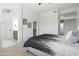 Serene main bedroom offering ample space, leading to an ensuite and a walk-in closet at 21539 N 72Nd Pl, Scottsdale, AZ 85255