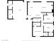 Detailed floor plan showcasing the layout of the home, including the primary bedroom and living spaces at 2313 N 66Th St, Scottsdale, AZ 85257