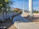 Scenic community path featuring desert landscaping and mountain backdrop at 2313 N 66Th St, Scottsdale, AZ 85257
