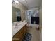 Bathroom with vanity and shower/tub combination at 2955 E Hermosa Vista Dr, Mesa, AZ 85213