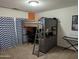 Bedroom with a loft bed, built-in drawers, and a study area at 2955 E Hermosa Vista Dr, Mesa, AZ 85213