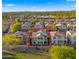 Aerial view of a two story home, showing it's location in a beautiful community at 3277 E Meadowview Dr, Gilbert, AZ 85298
