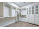 Custom walk-in closet with ample shelving, drawers, and hanging storage at 4700 S Fulton Ranch Blvd # 62, Chandler, AZ 85248