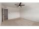 A bright bedroom is enhanced by neutral carpet and lots of natural light at 4701 N 68Th St # 214, Scottsdale, AZ 85251