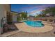 Refreshing private pool surrounded by desert landscaping, perfect for relaxing and entertaining guests at 500 E Hermosa Dr, Tempe, AZ 85282