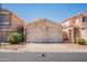 Charming single-Gathering home with a two-car garage and well-maintained landscaping at 7227 E Kramer St, Mesa, AZ 85207