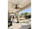 Relaxing covered patio that leads to a spacious backyard at 7925 S 52Nd Dr, Laveen, AZ 85339