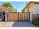 Gated driveway for added privacy at 8419 E Stella Ln, Scottsdale, AZ 85250